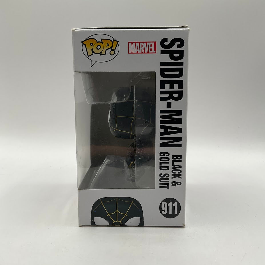 Spider-Man Black & Gold Suit Funko Pop! Spider-Man No Way Home #911