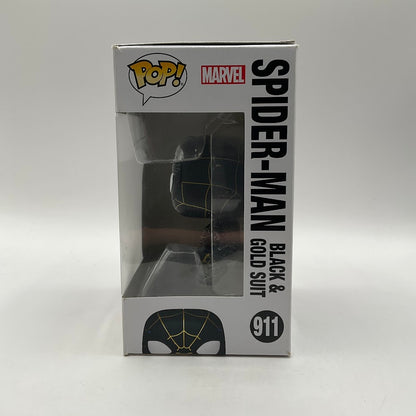 Spider-Man Black & Gold Suit Funko Pop! Spider-Man No Way Home #911