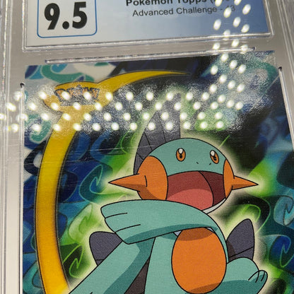 Marshtomp Pokemon Topps Advanced Challenge #43 CGC 9.5