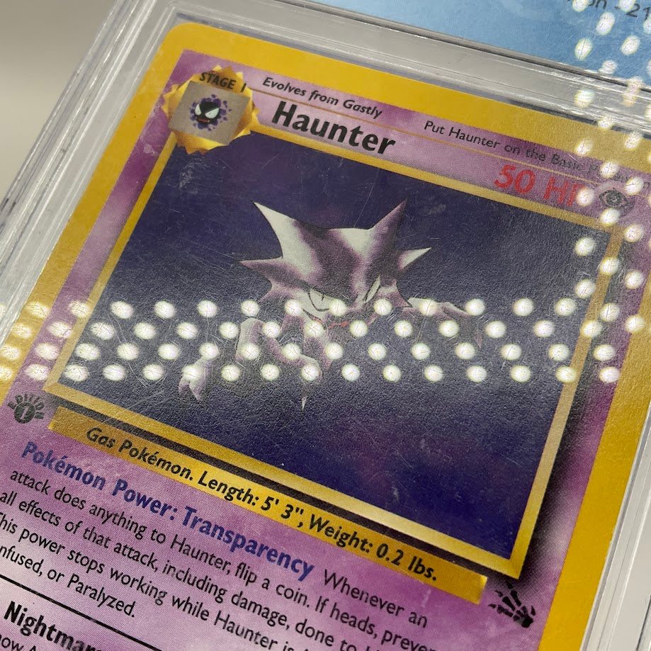 Haunter Pokemon Fossil 1st Edition #21 CGC 9