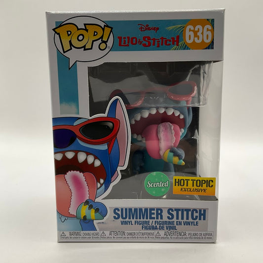Summer Stitch Funko Pop! Lil & Stitch #636 Scented Hot Topic Exclusive