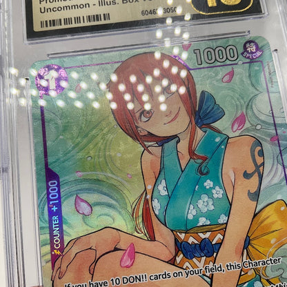 O-Nami One Piece Card Game Illustration Box Vol. 1 #062 CGC 10 Pristine