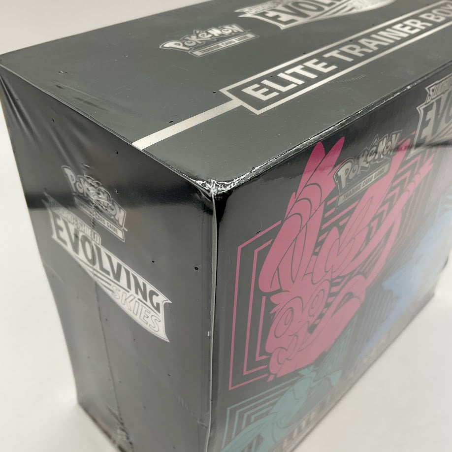 Pokemon: Sword & Shield Evolving Skies Elite Trainer Box [Glaceon/Vaporeon/Sylveon/Espeon] #2 *See Pictures for Condition*