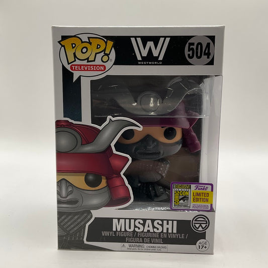 Musashi Funko Pop! Westworld #504 2017 Comic Con Exclusive