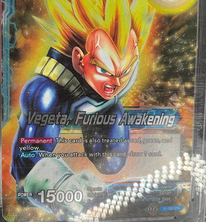 Vegeta Furious Awakening Dragon Ball Super Draft Box 4 Promo #P-163 CGC 10