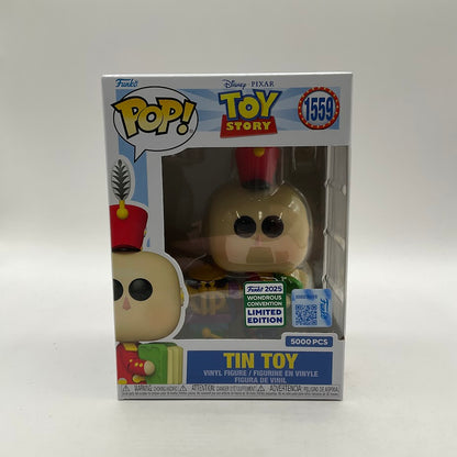 Tin Toy Funko Pop! Toy Story #1559 2025 Wondrous Convention