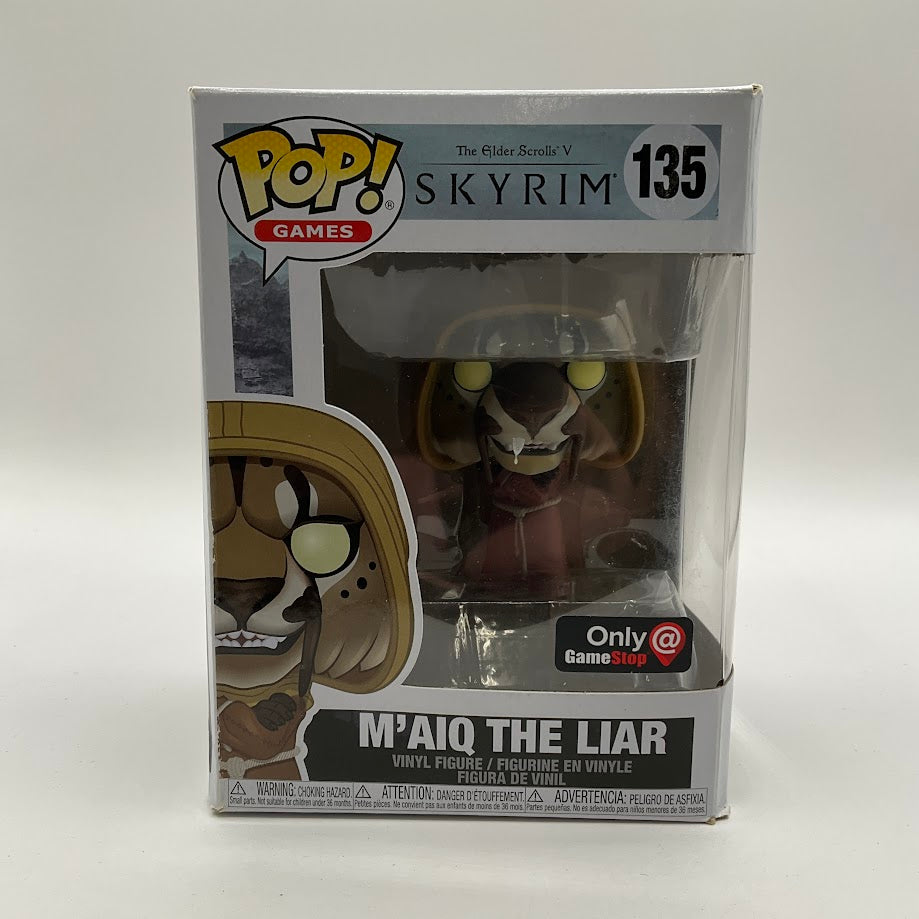 M'Aiq the Liar Funko Pop! The Elder Scrolls V Skyrim #135 GameStop - Collector Store LLC