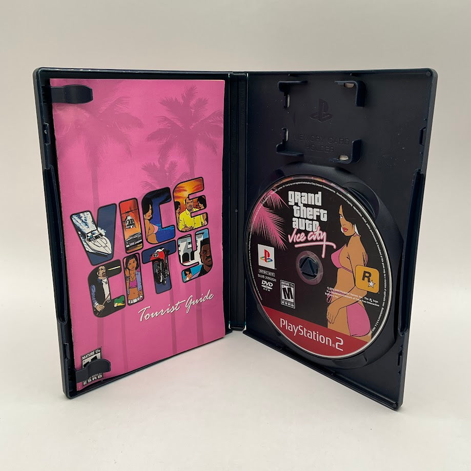 Grand Theft Auto Vice City Playstation 2 Used #1