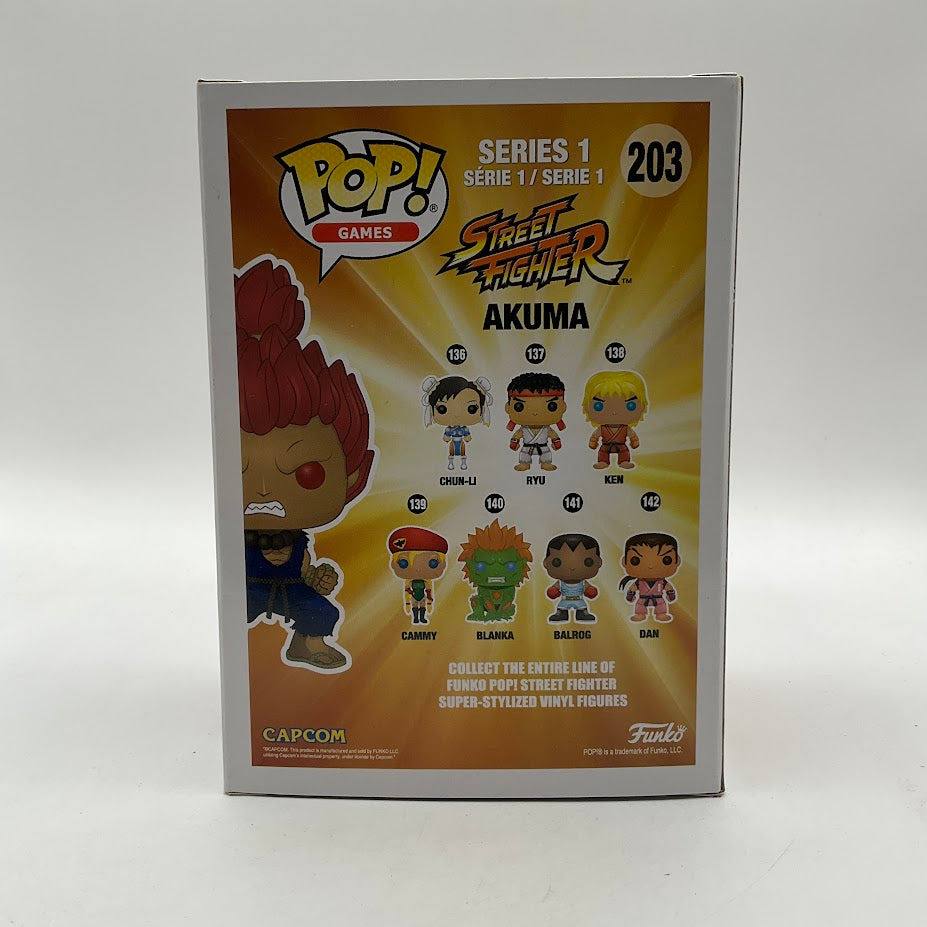 Akuma Funko Pop! Street Fighter #203 GameStop Exclusive