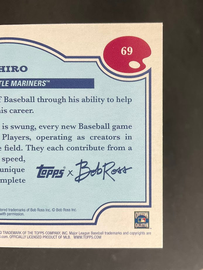 Ichiro Suzuki 2025 Topps x Bob Ross The Joys of Baseball 07/10 #69、Collector Store LLC、kayou