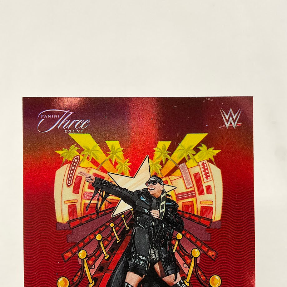 The Miz 2024 Panini Three Count Downtown Red #2