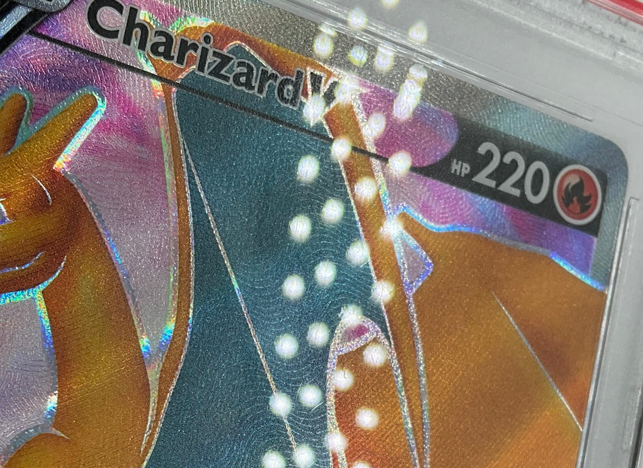 Charizard V Pokemon Champions Path Elite Trainer Box #050 PSA 9