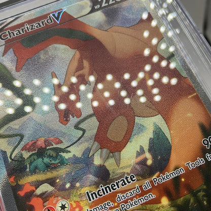 Charizard V Pokemon Brilliant Stars Ultra Rare Holo #154 CGC 9.5