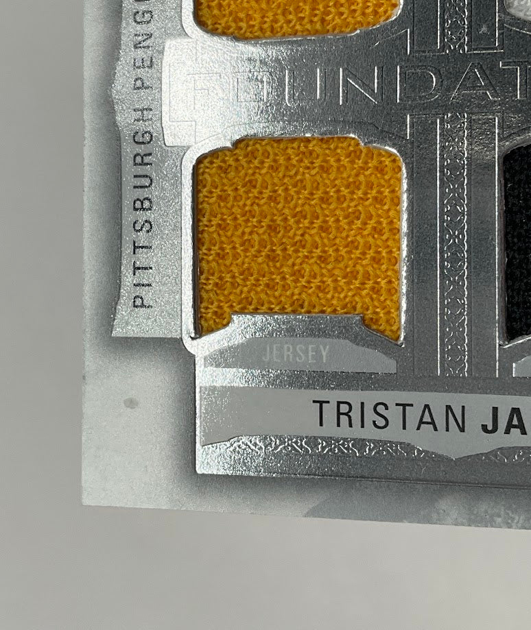 Tristan Jarry 2022-23 Upper Deck The Cup Foundations Swatch 35/49 #F-TJ