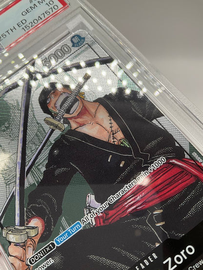 One Piece Card Game Premium Card Collection 25th Edition Sequential PSA 10 Set
