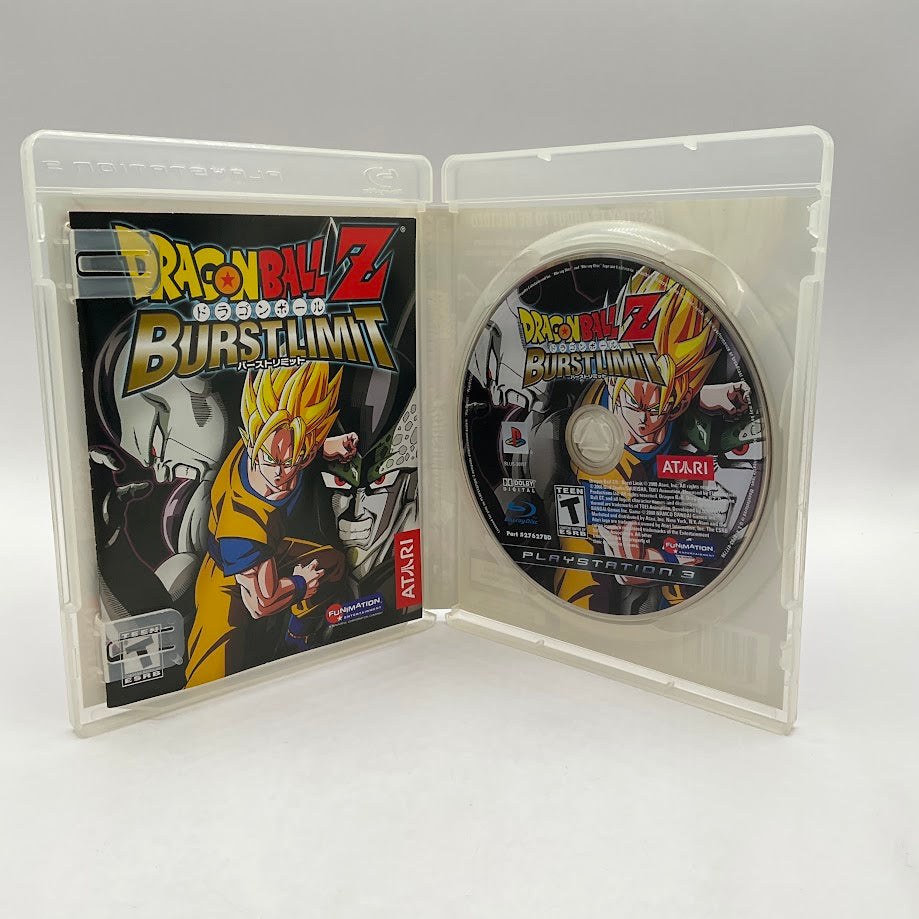 Dragon Ball Z Burst Limit Playstation 3 Used