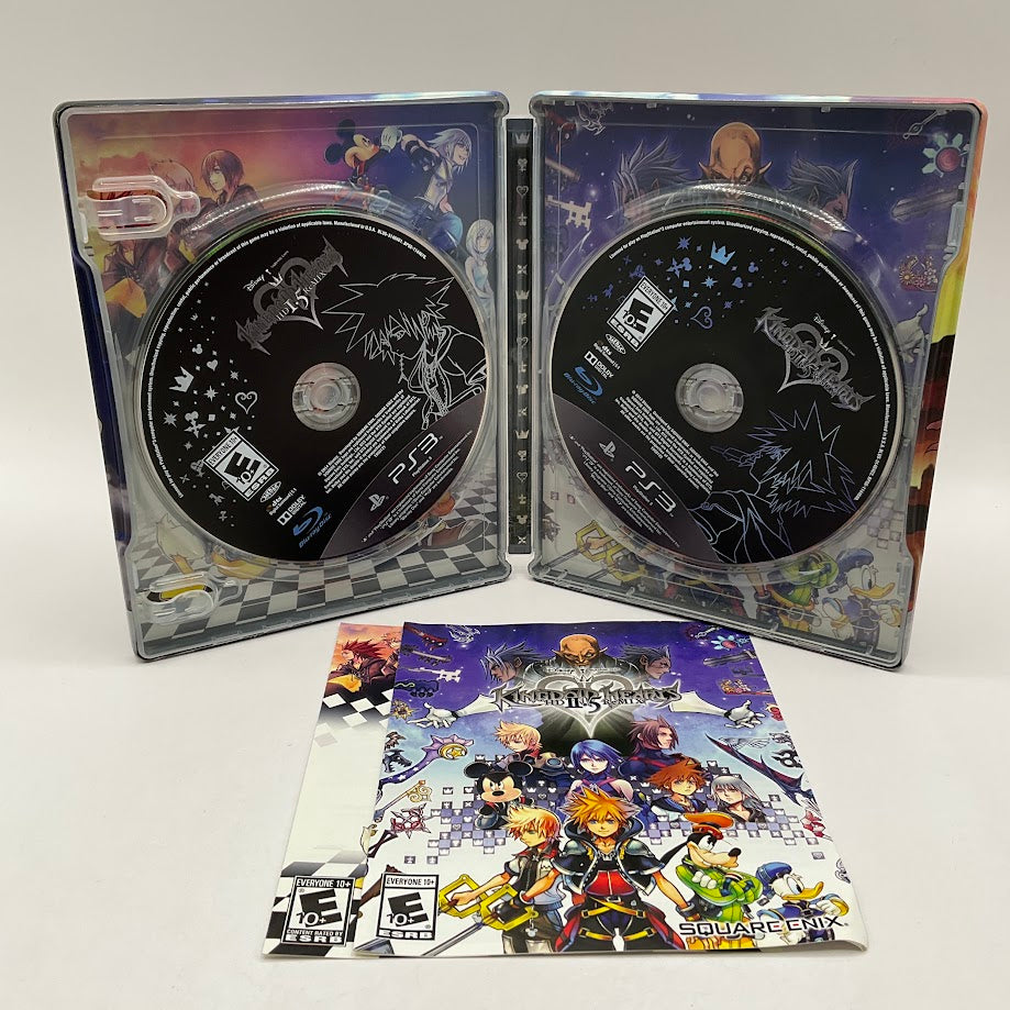Kingdom Hearts HD 1.5 + 2.5 Remix [Steelbook] Playstation 3 Used