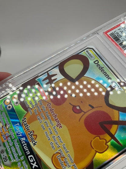Dedenne GX Pokemon Unbroken Bonds 2020 Trainer's Toolkit Full Art #195a PSA 9