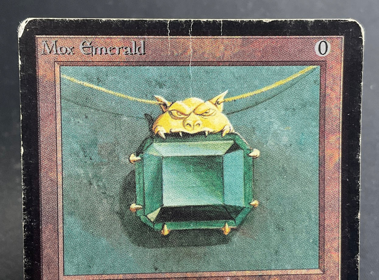 Mox Emerald Magic the Gathering Beta DMG