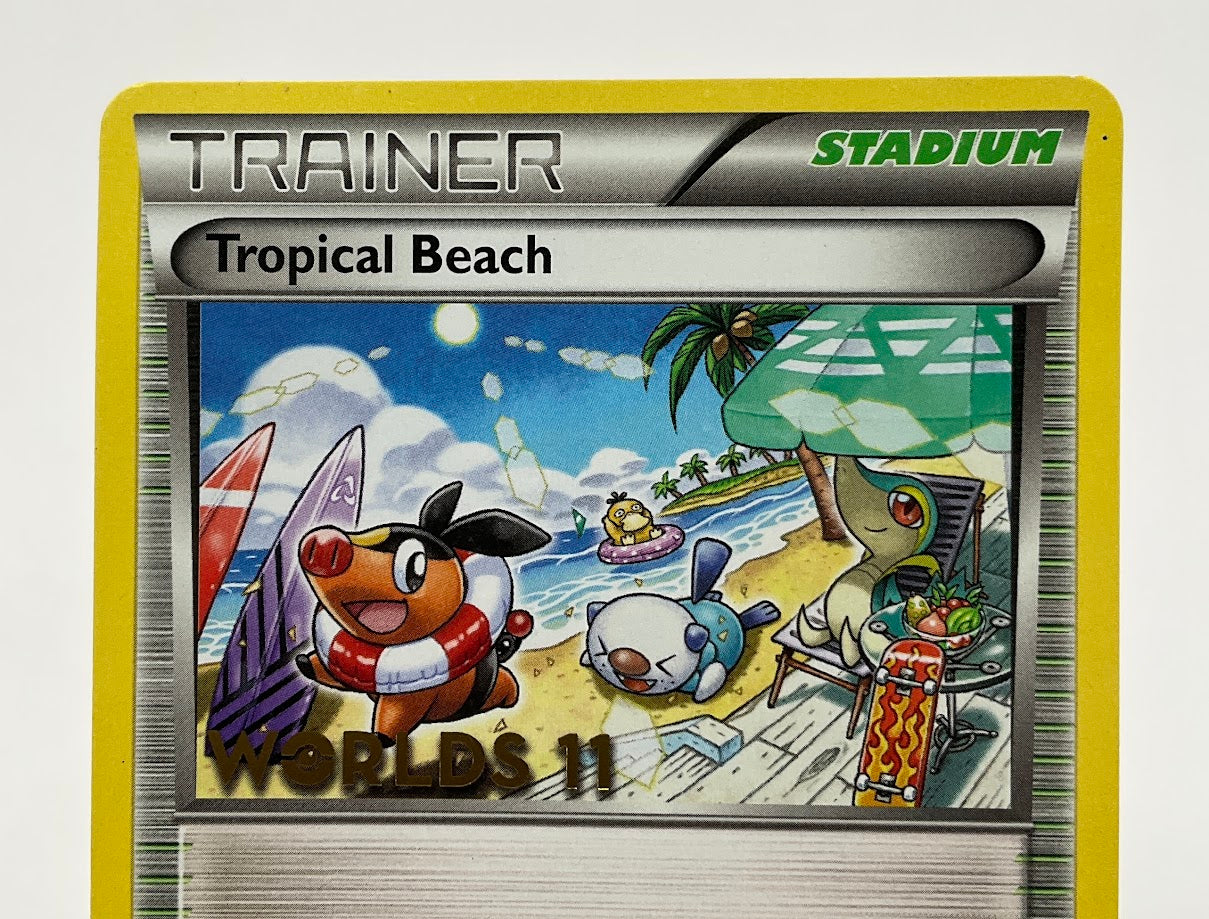 Tropical Beach Pokemon Worlds 11 Top Thirty-Two Promo BW28