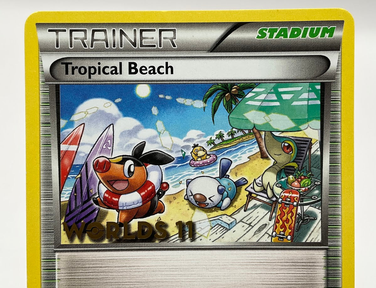 Tropical Beach Pokemon Worlds 11 Top Sixteen Promo BW28 #1
