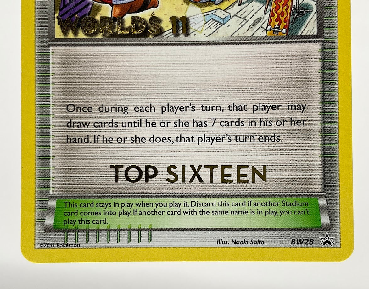 Tropical Beach Pokemon Worlds 11 Top Sixteen Promo BW28 #1