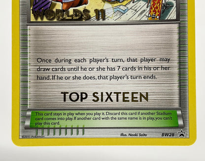 Tropical Beach Pokemon Worlds 11 Top Sixteen Promo BW28 #1