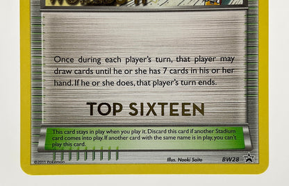 Tropical Beach Pokemon Worlds 11 Top Sixteen Promo BW28 #2