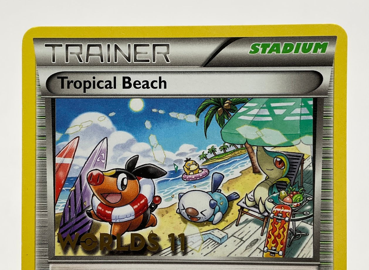 Tropical Beach Pokemon Worlds 11 Quarter-Finalist Promo BW28