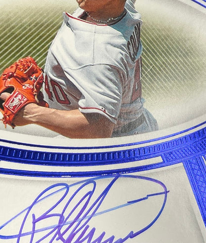 Bartolo Colon 2024 Panini Flawless Penmanship Blue Auto 02/15 #FP-BC