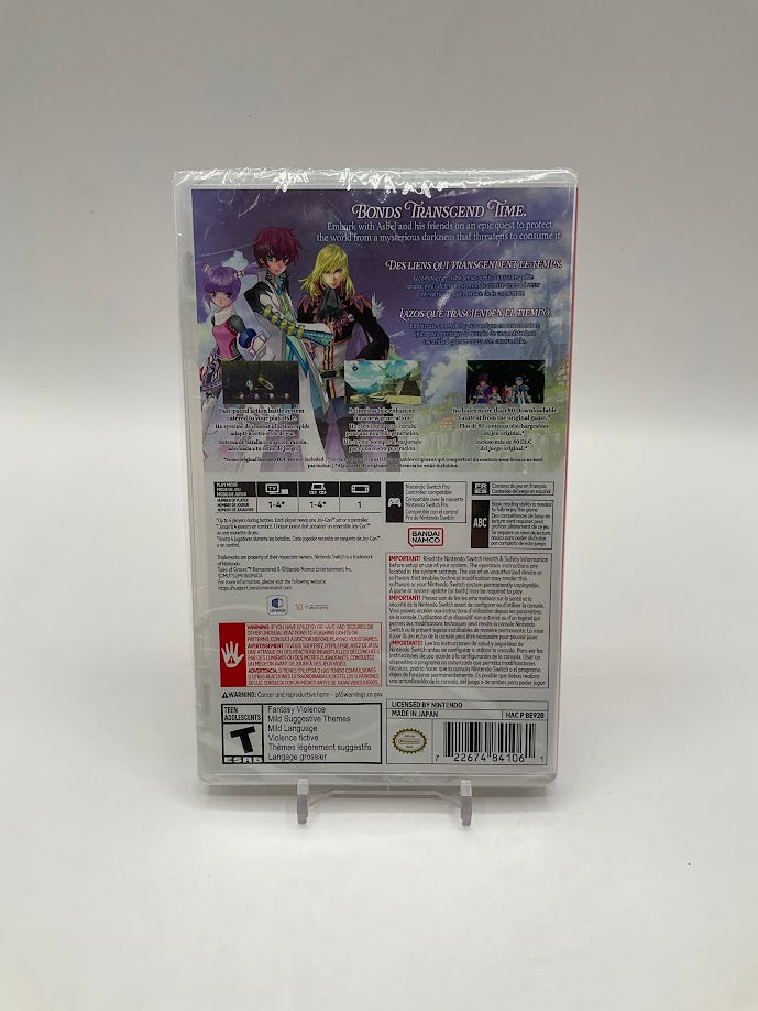 Tales Of Graces F Remastered Nintendo Switch Sealed