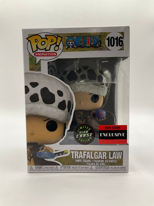 Trafalgar Law Funko Pop! One Piece #1016 Glow Chase AAA Anime Exclusive