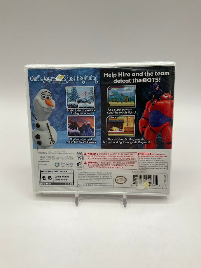 Frozen & Big Hero 6 Disney 2 Pack Nintendo 3DS Sealed