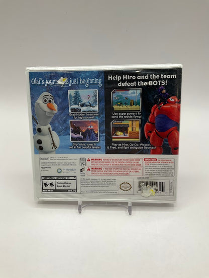 Frozen & Big Hero 6 Disney 2 Pack Nintendo 3DS Sealed