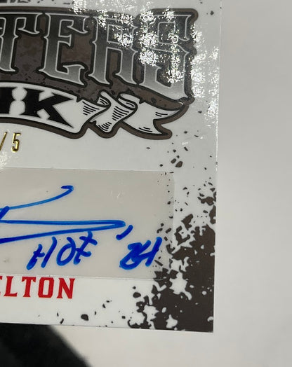 Todd Helton 2024 Leaf Lumber Hitters Ink Relic Auto 5/5 #HI-TH1