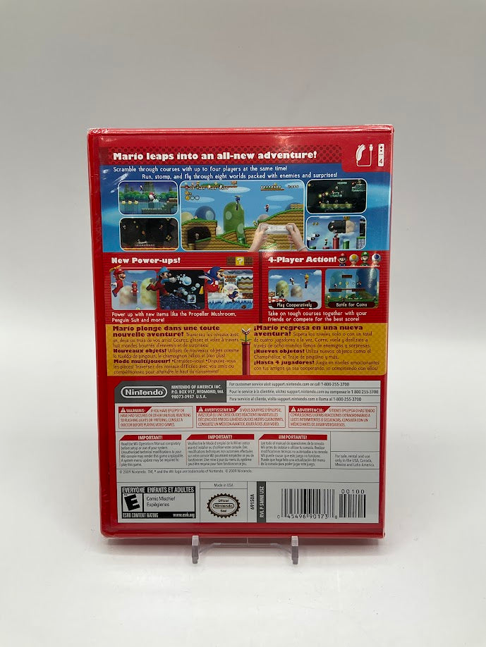 New Super Mario Bros. Wii Wii Sealed