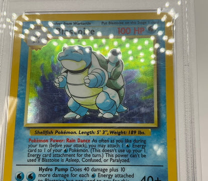 Blastoise Pokemon Base Set Holo #2 PSA 6