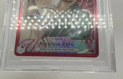 Roronoa Zoro One Piece Romance Dawn Alternate Art #OP01001 Beckett 10