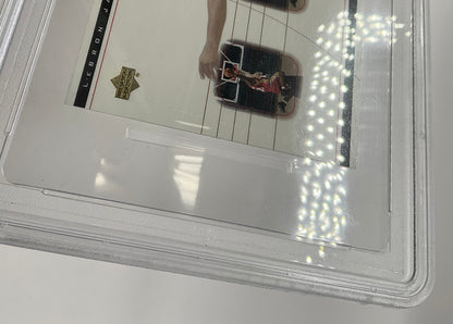 LeBron James 2003 Upper Deck Box Set Oversize Evolution of the Dunk #LJ2 PSA 8