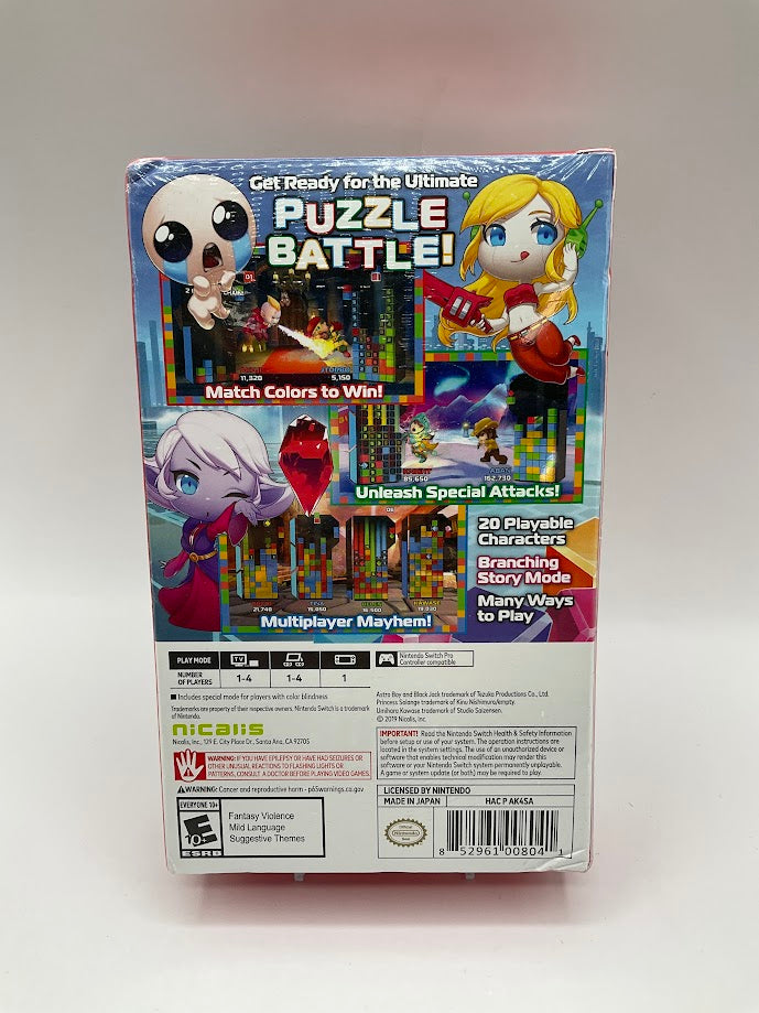Crystal Crisis [Puzzle Cube Edition] Nintendo Switch Sealed