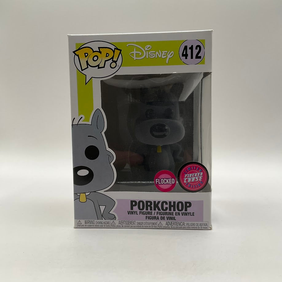 Porkchop Funko Pop! Disney #412 Flocked Chase Limited Edition