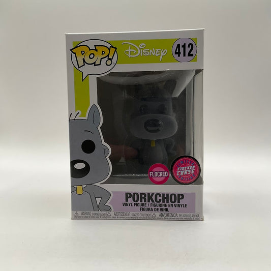 Porkchop Funko Pop! Disney #412 Flocked Chase Limited Edition