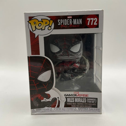 Miles Morales (Advanced Tech Suit) Funko Pop Spider-Man Miles Morales #772
