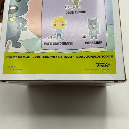 Porkchop Funko Pop! Disney #412 Flocked Chase Limited Edition