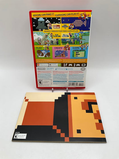 Super Mario Maker [Book Bundle] Wii U Used