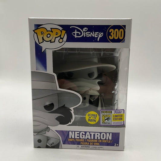 Negatron Funko Pop! Disney #300 GITD 2017 Comic Con Exclusive