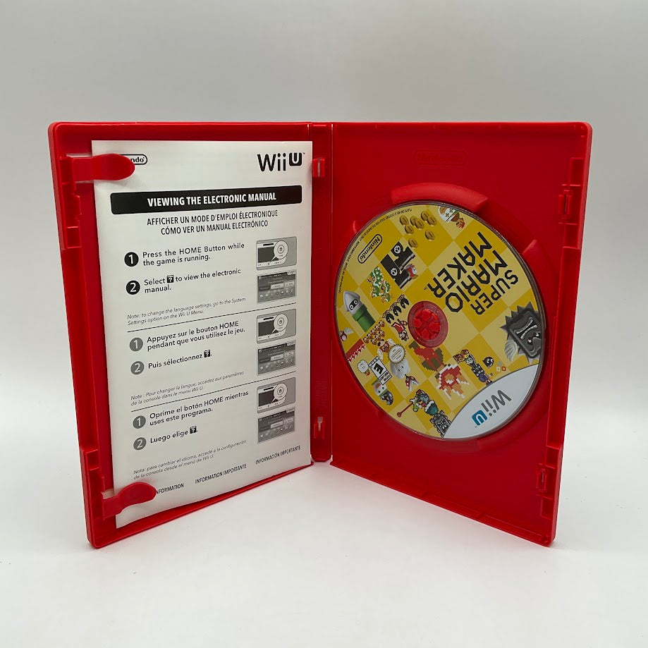 Super Mario Maker [Book Bundle] Wii U Used
