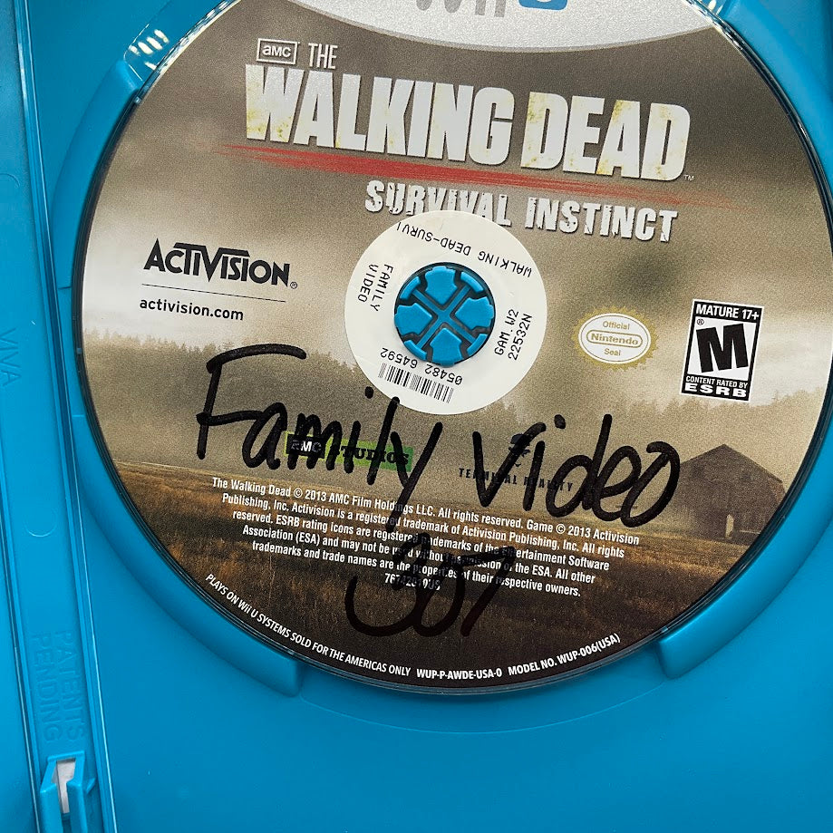 The Walking Dead: Survival Instinct Wii U Used
