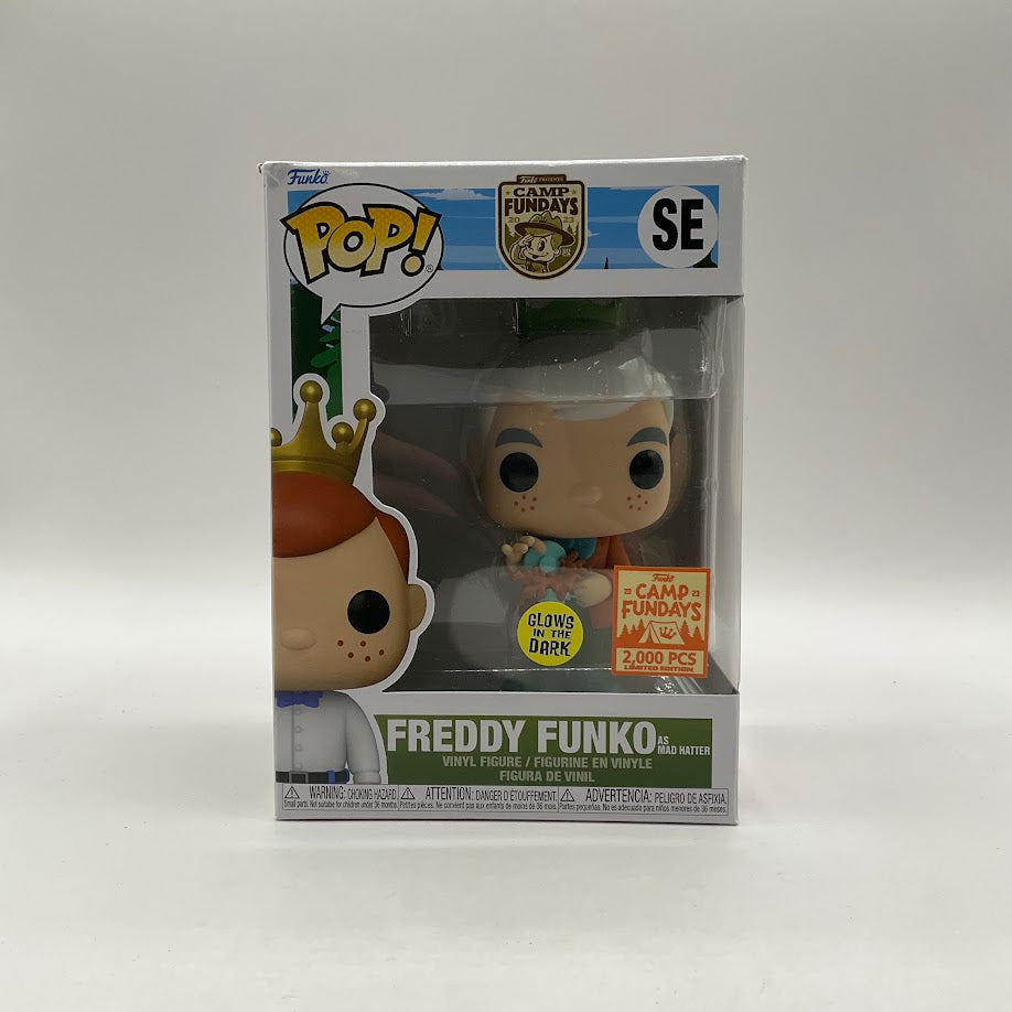 Freddy Funko as Mad Hatter Funko Pop! Camp Fundays SE GITD 2000PCS