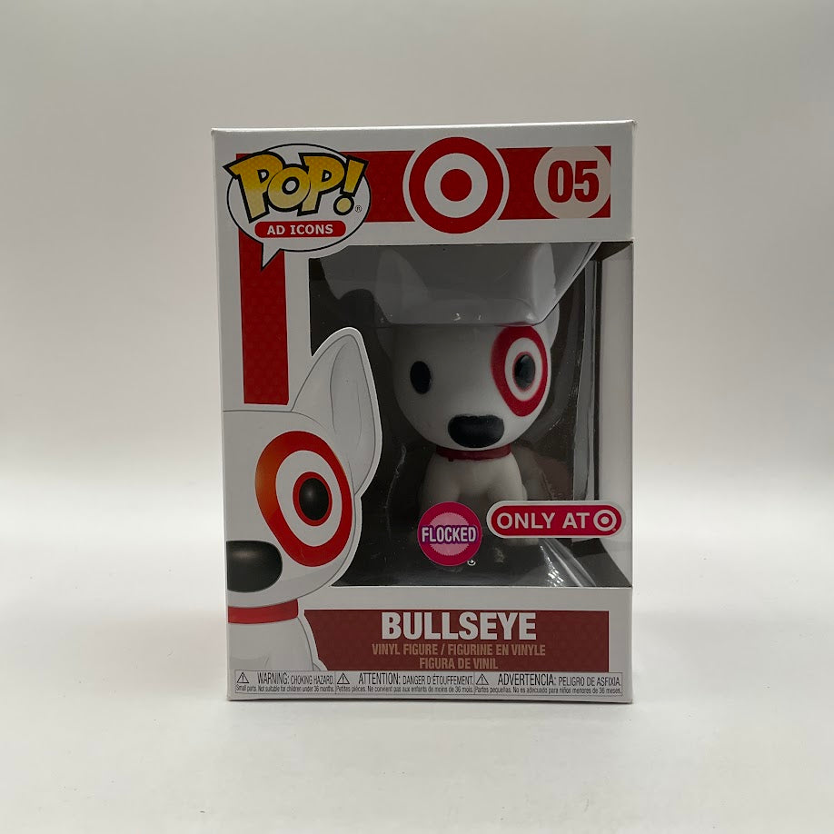 Bullseye Funko Pop! Target #05 Flocked Target Exclusive